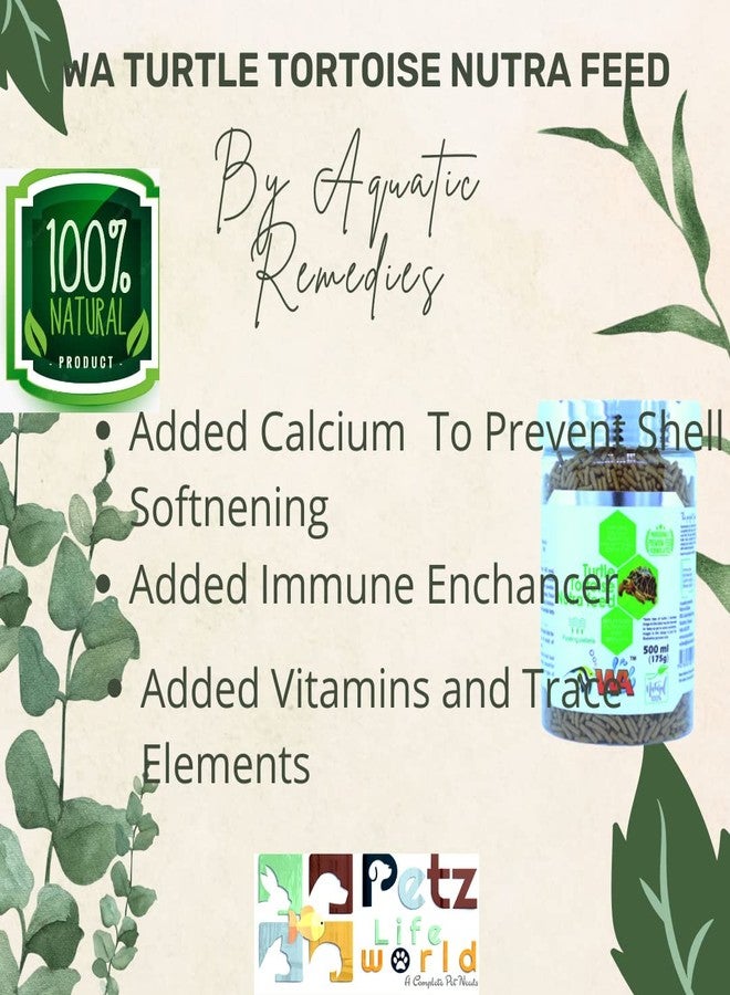 VAYINATO WA Turtle Tortoise Nutra Feed Floating Food Sticks, 500ML - Image 4